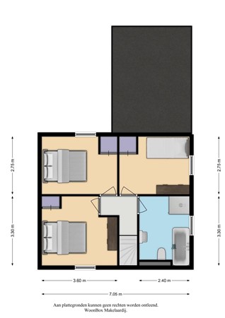 Floorplan - Mijlstraat 89, 5281 LK Boxtel